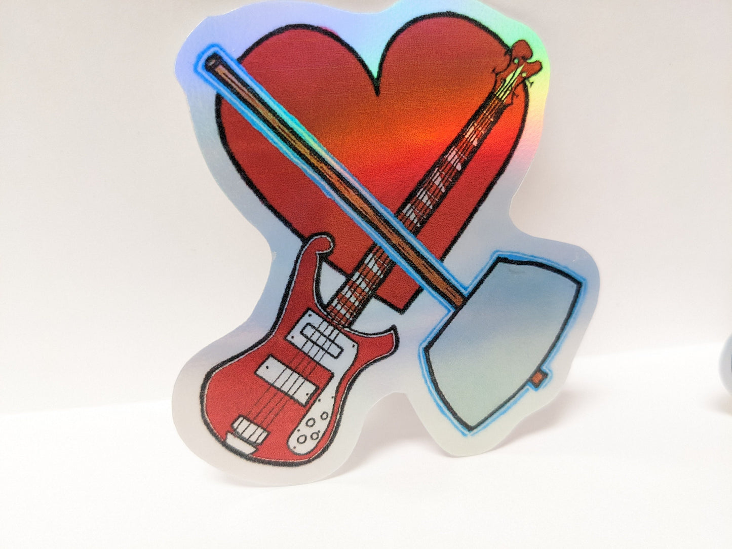 Scott Pilgrim vs the World sticker - Ramona Flowers hammer - I'm in lesbians with you