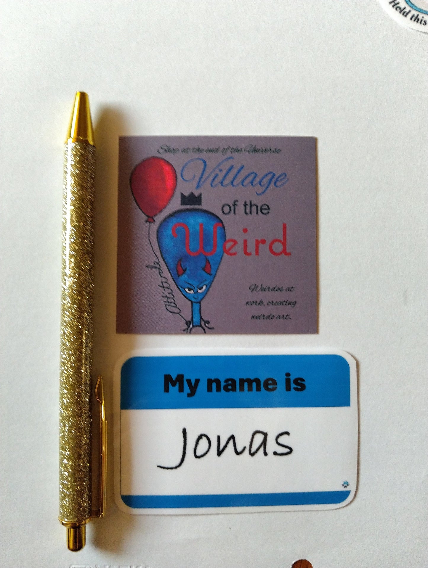 Weezer - My name is Jonas - sticker - Blue Album - villlage of the weird