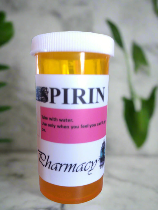 Pirin Tablets pill bottle - The Birdcage - Pirin Tablets