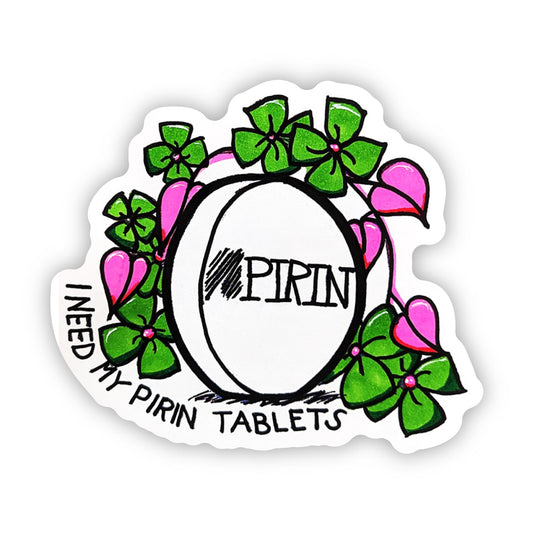 Pirin Tablets - The Birdcage - Pirin Tablets sticker