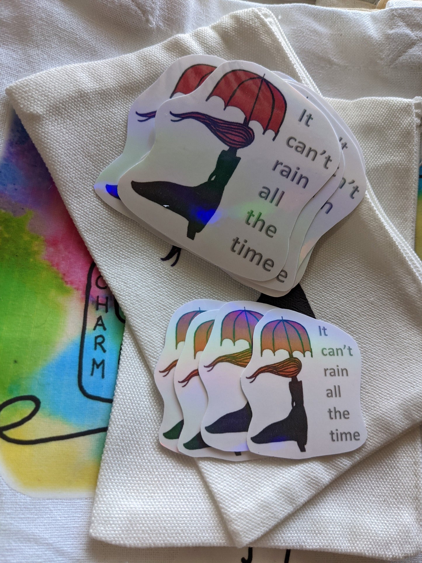 The Crow inspired sticker - It Can't Rain All the Time - The Crow sticker