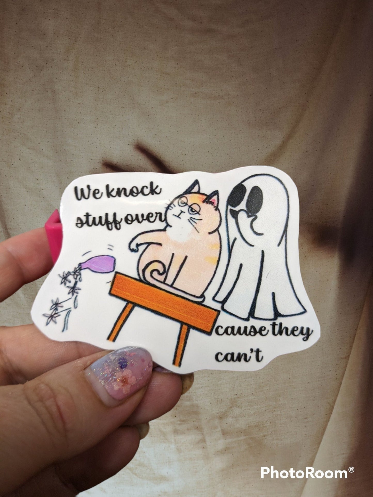 Cat & Ghost - we knock stuff over - Paranormal and cats