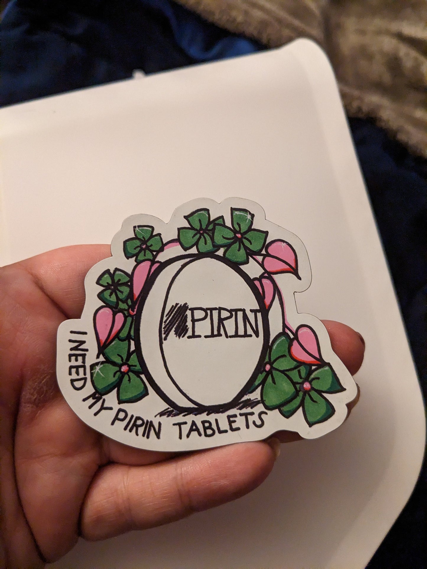 Pirin Tablets Magnet - The Birdcage