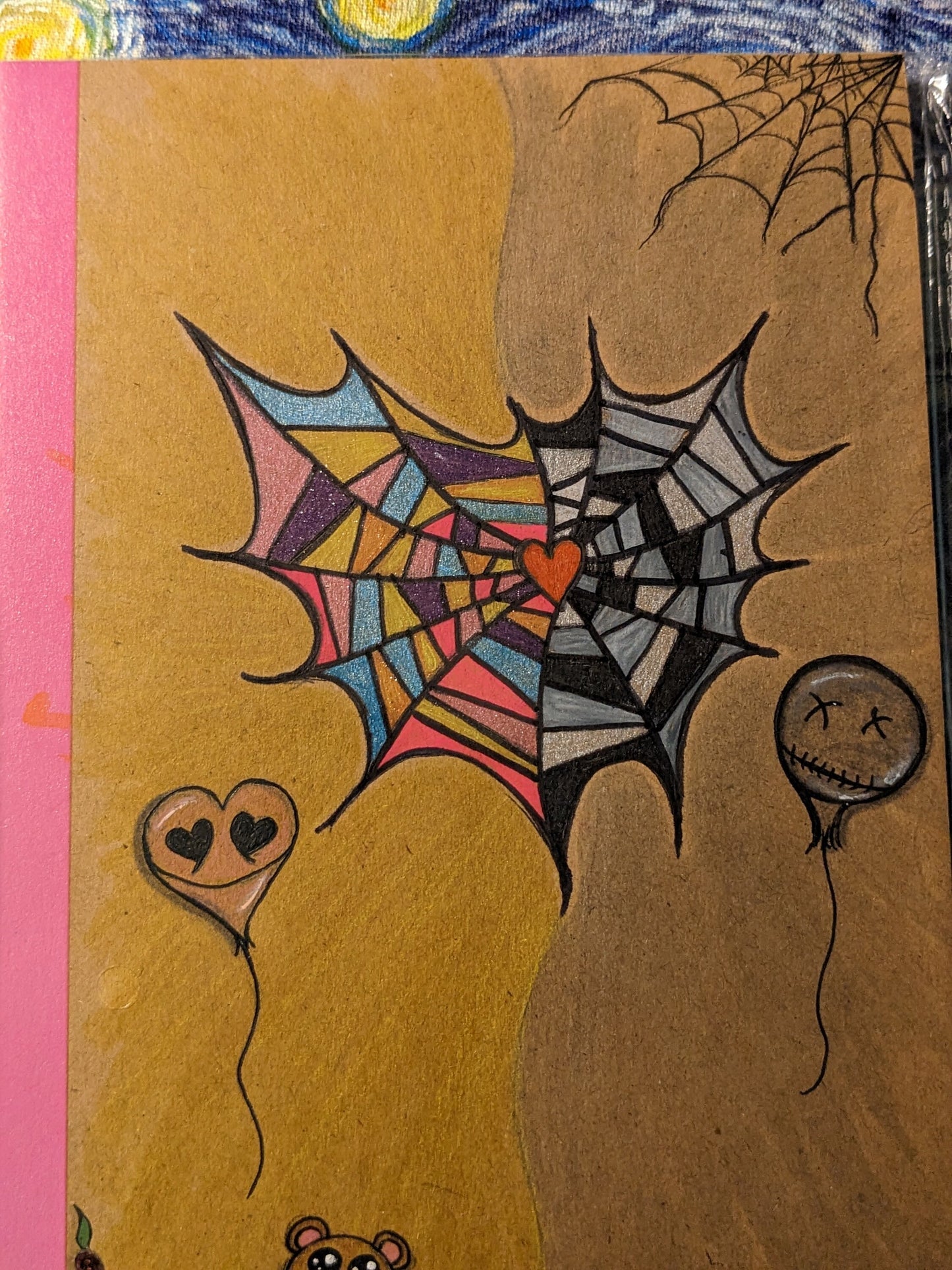 Wednesday & Enid Journal - best friends - Wednesday's window - bff Journal