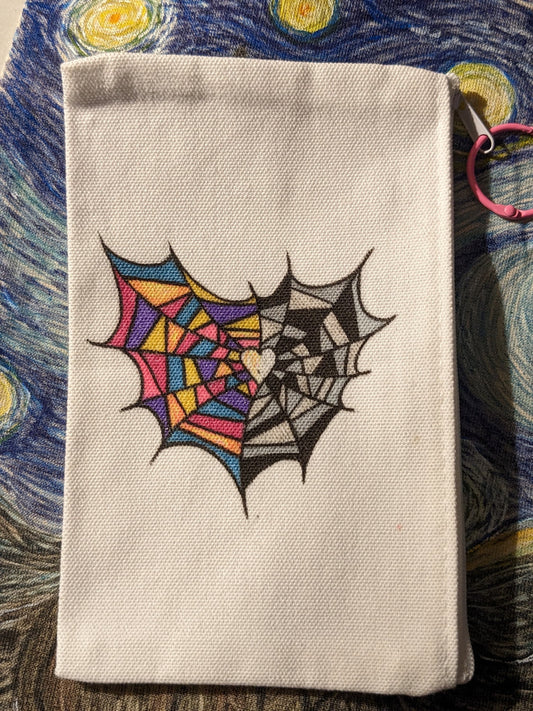 Wednesday & Enid zipper pouch - best friends - Wednesday's window - bff zipper pouch